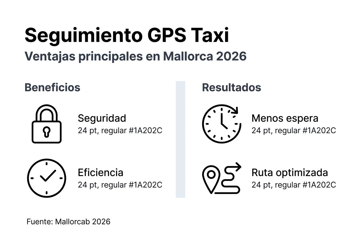 Infografía: Beneficios de utilizar el GPS en taxis