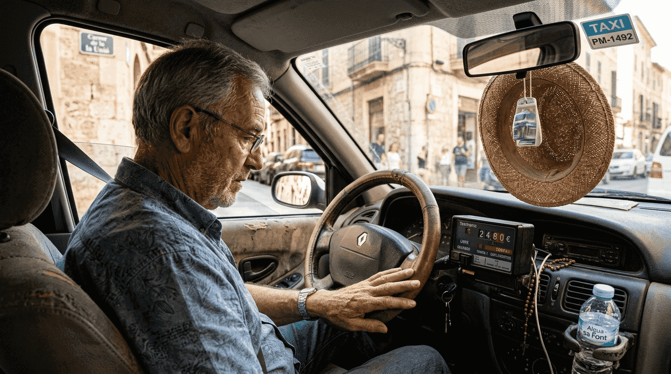 Tarifas de taxi y cómo funciona el taxímetro en Mallorca