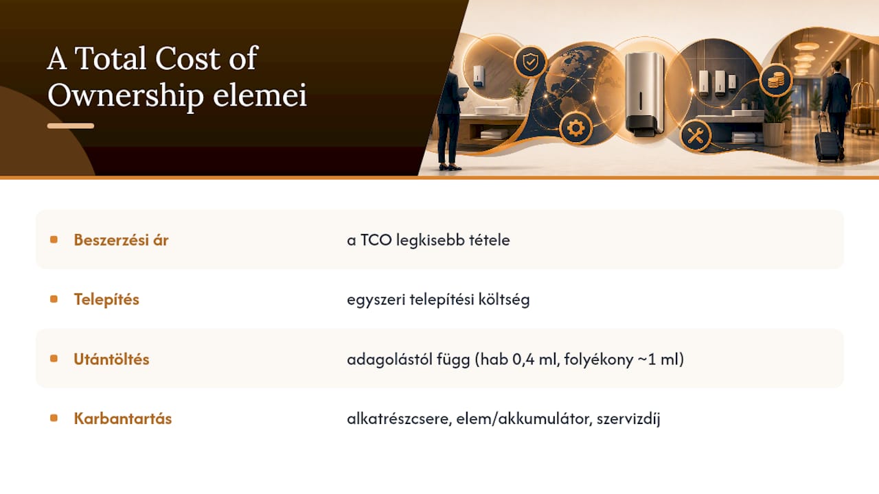 Mennyibe kerül valójában egy szappanadagoló hosszú távon? — overview diagram
