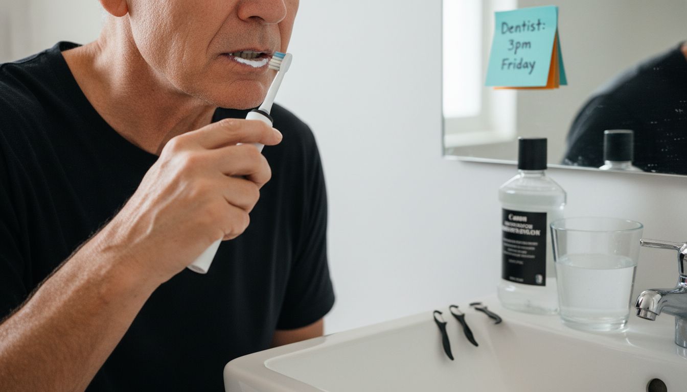 adult oral care routine