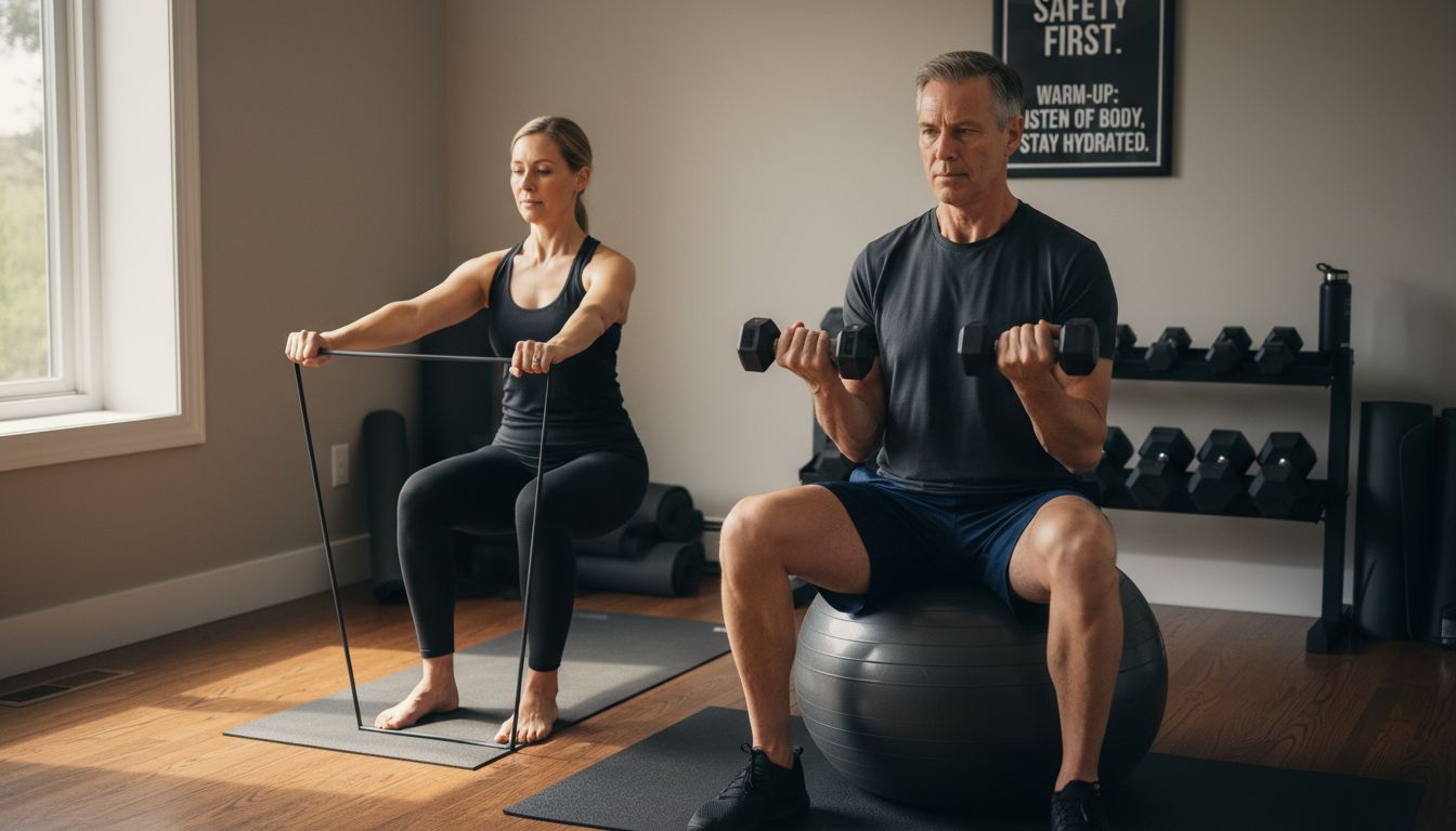 safe workout equipment over 40