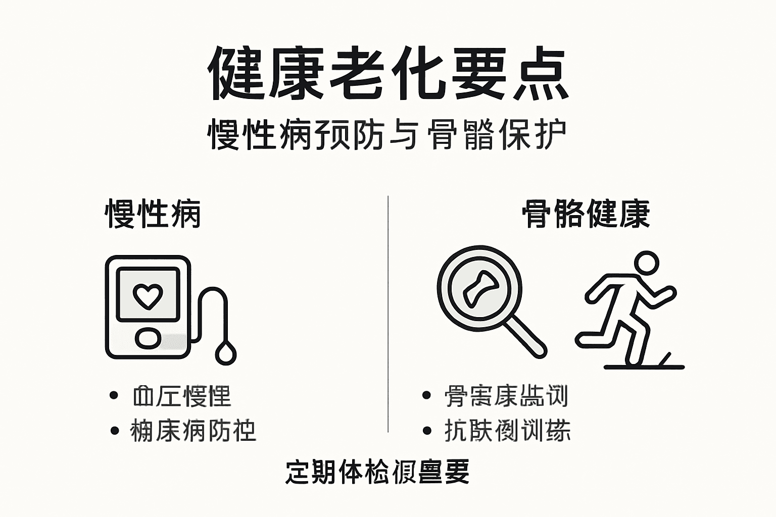 慢性疾病与骨骼健康科普一览