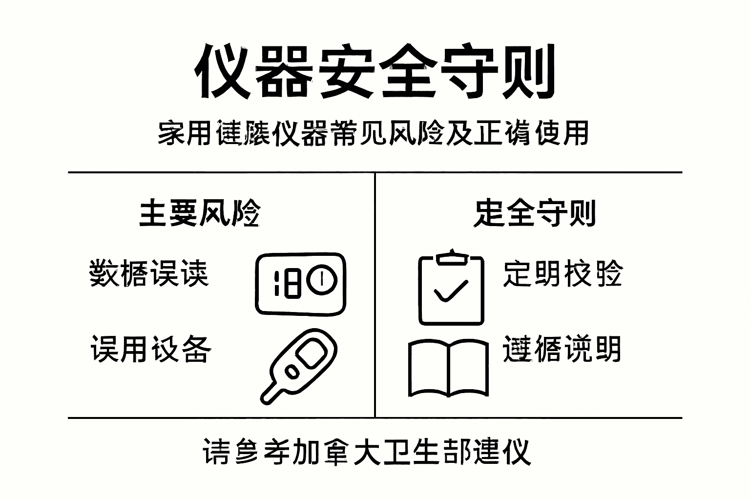 健康设备使用风险及安全防护指南图