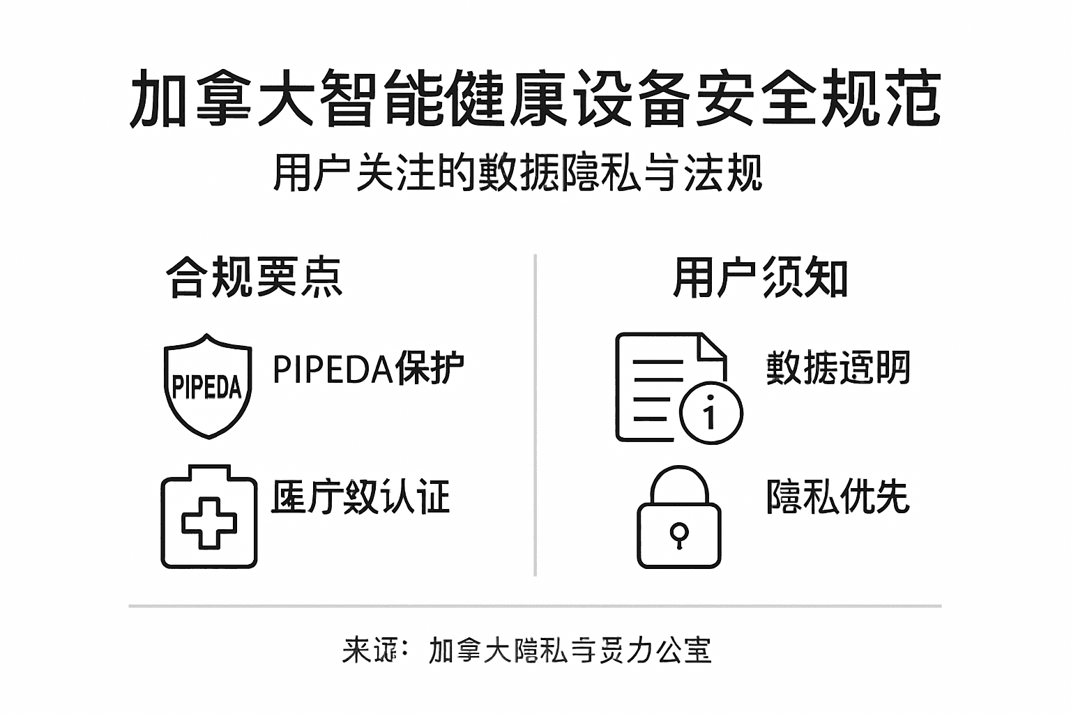 合规与隐私要求对比一览图