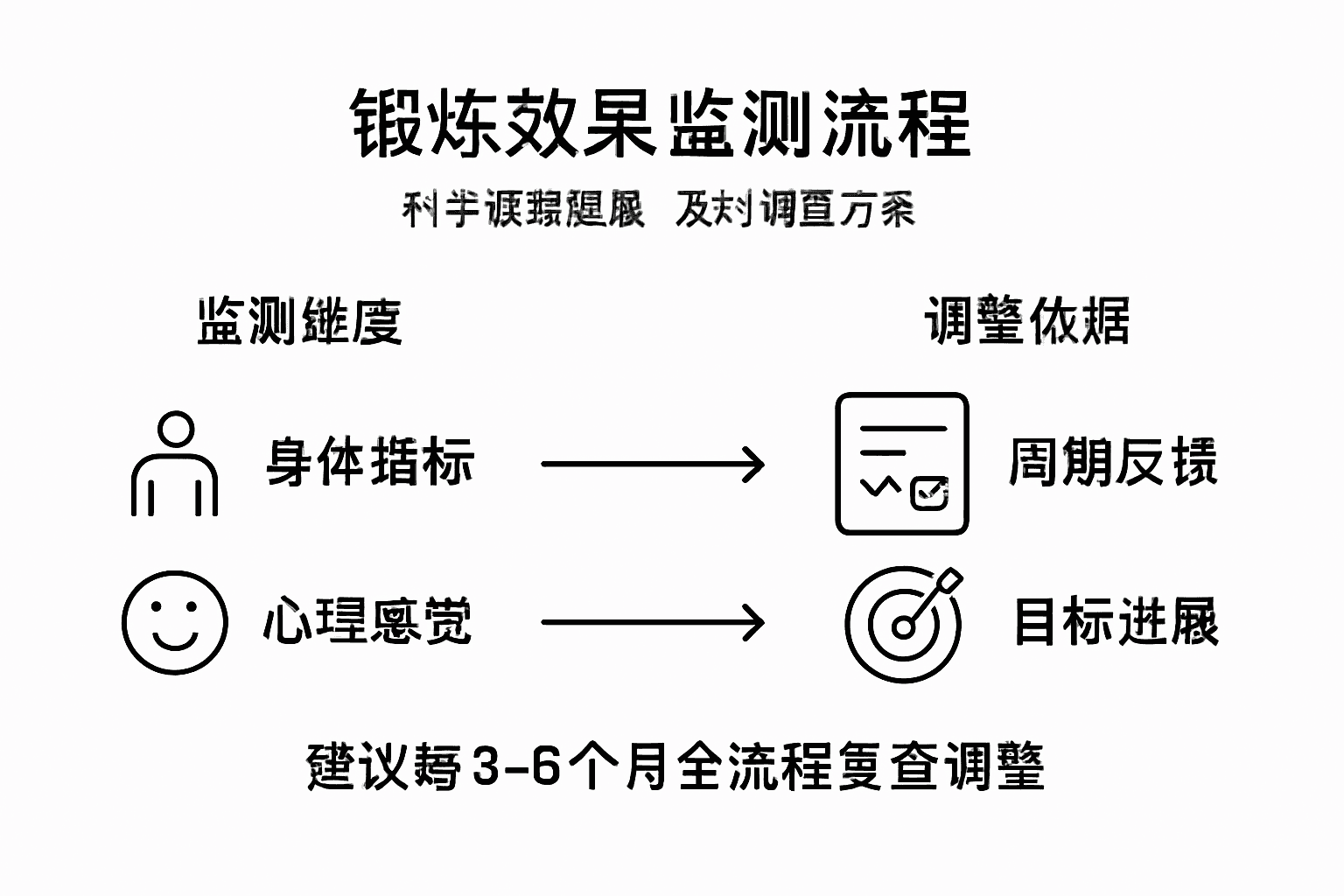 锻炼成效监控与优化流程图
