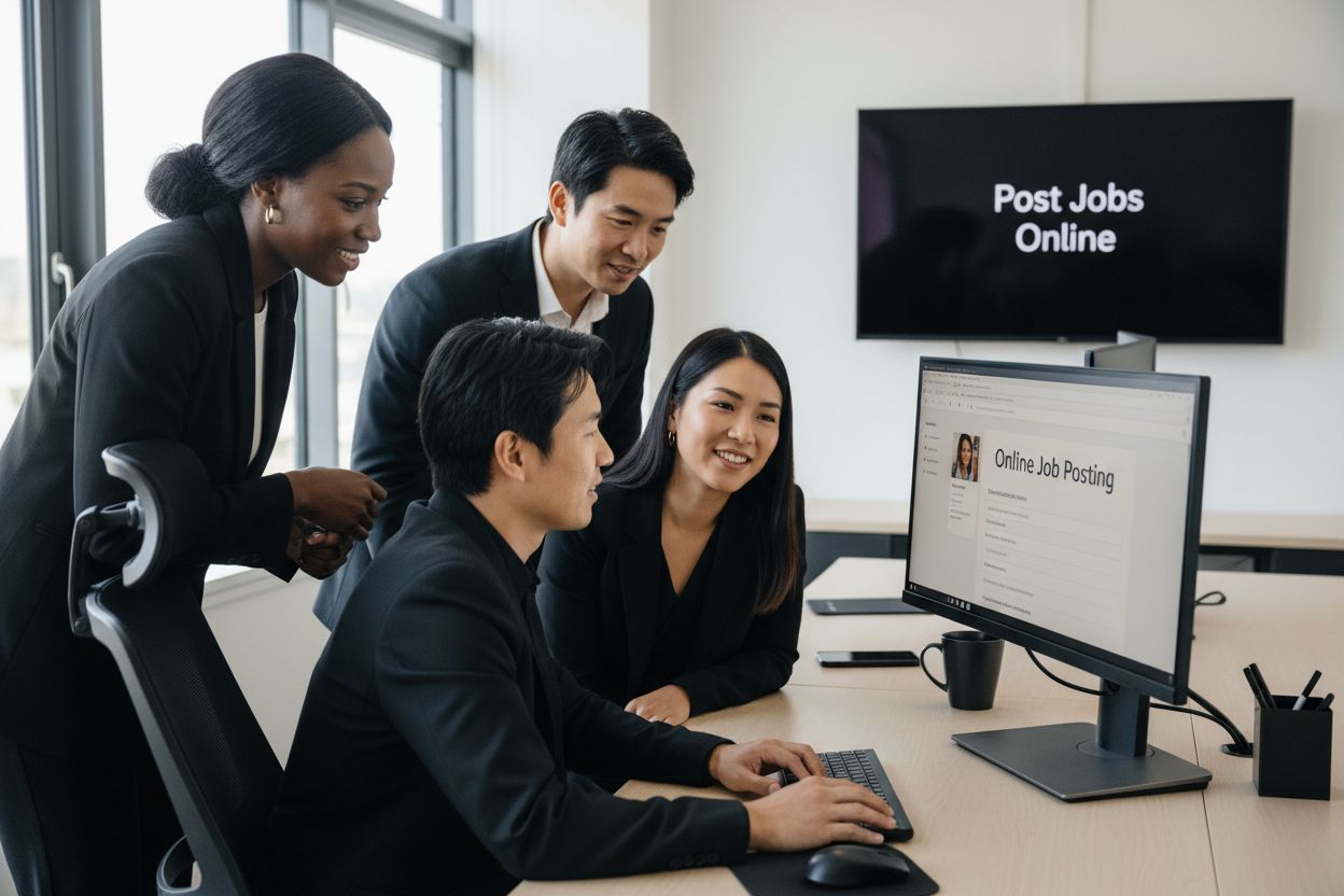 post jobs online, office hiring