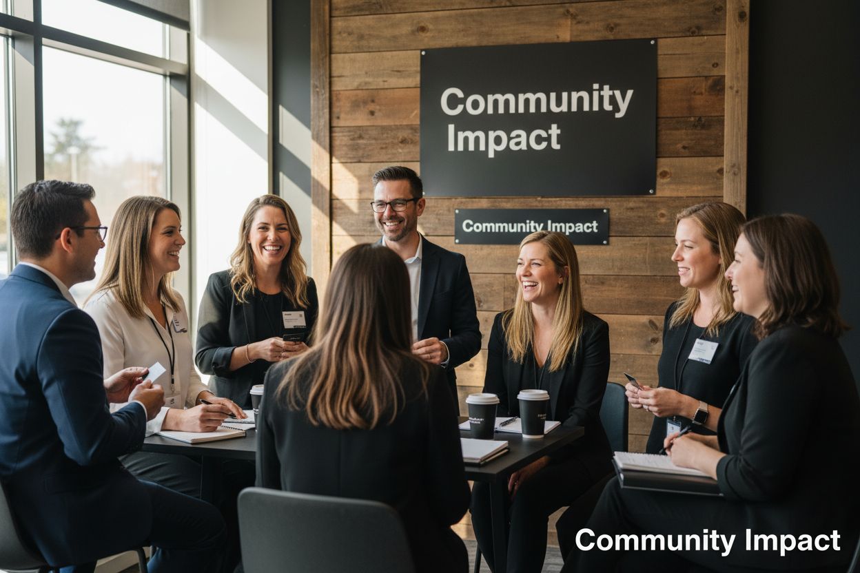 community impact local hiring event