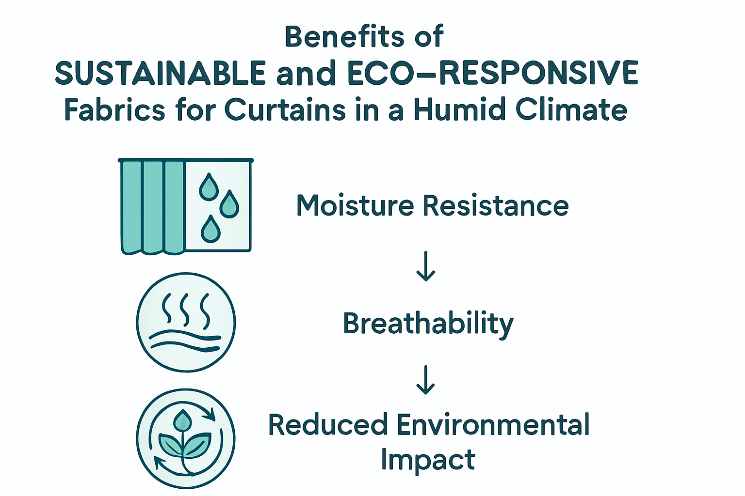Benefits of sustainable and eco-responsive curtain fabrics.