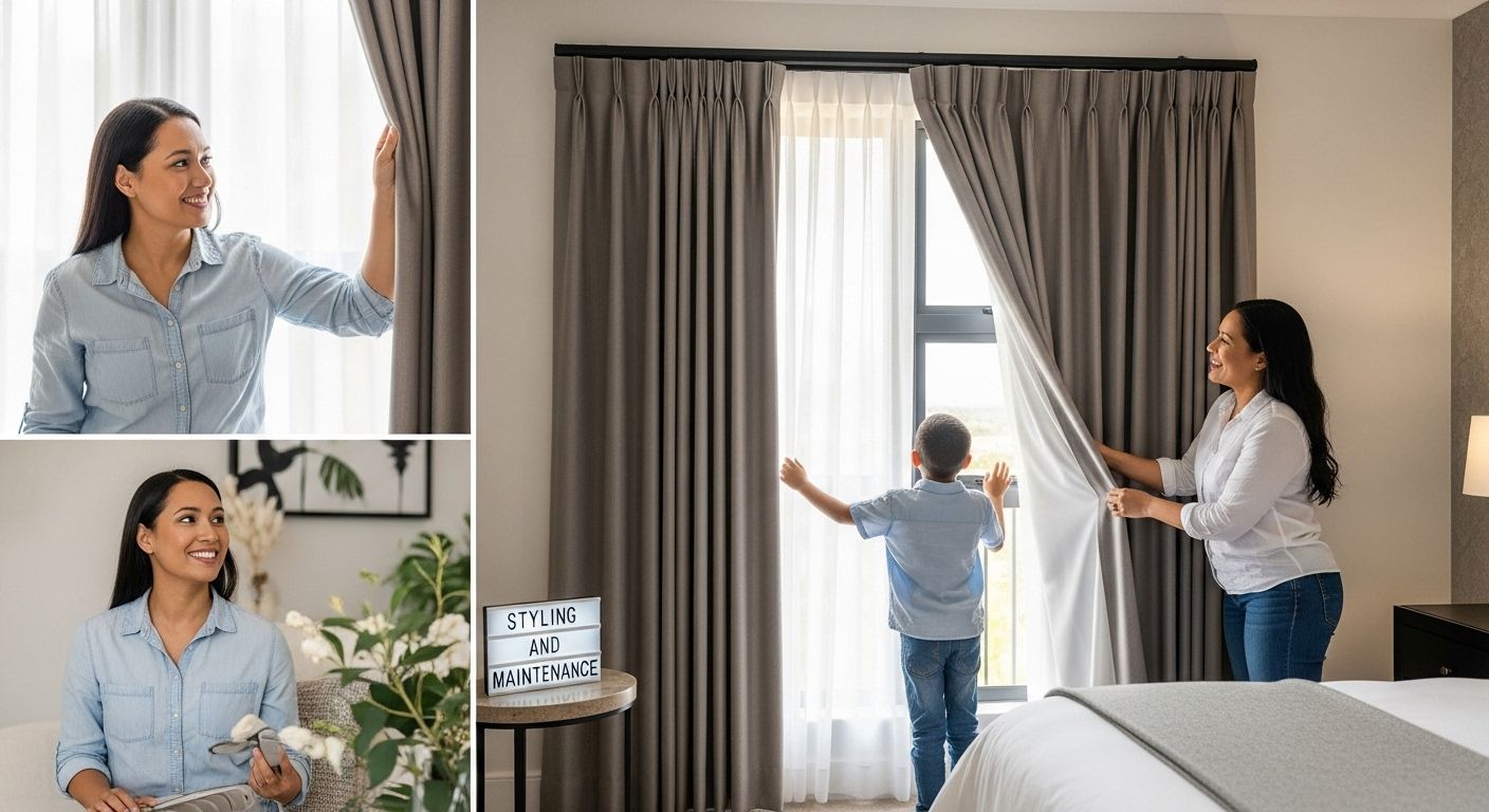 curtain rod styling maintenance