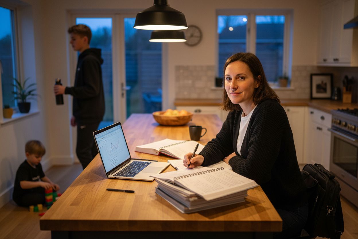 studente adulto casa apprendimento