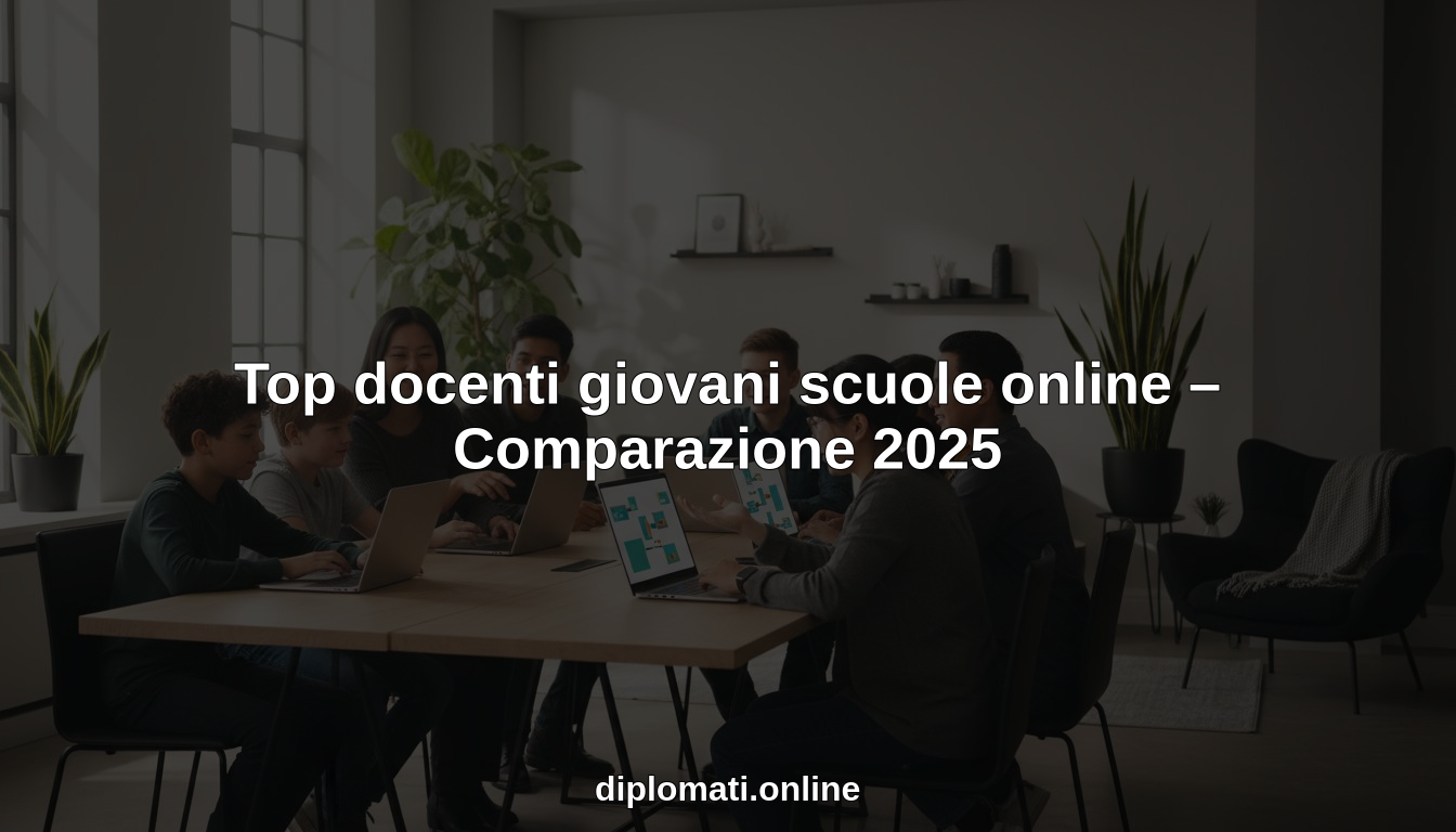 top docenti giovani scuole online hero header image