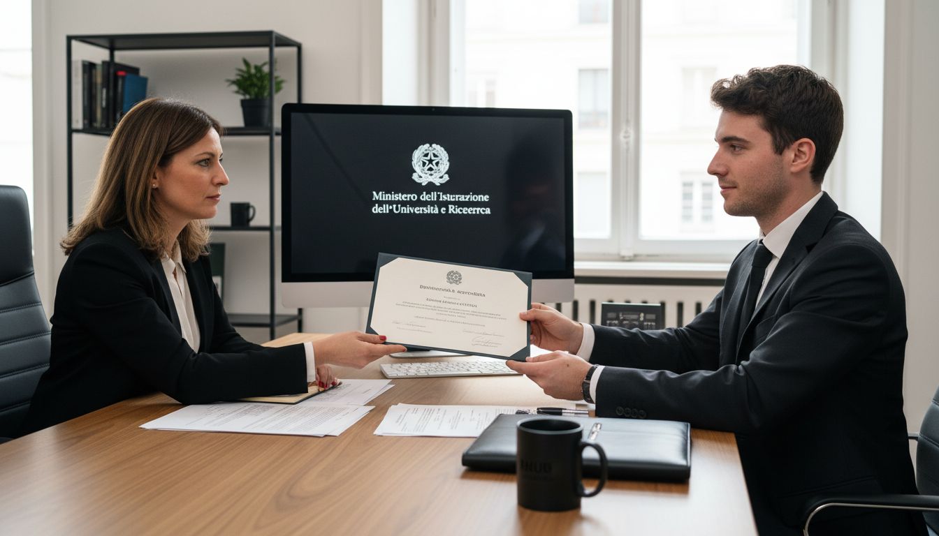 diploma accreditato lavoro