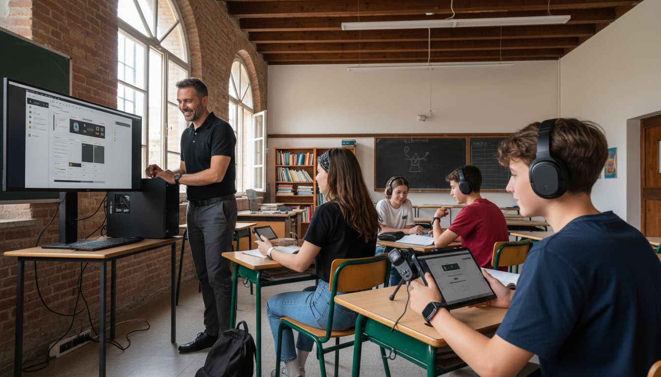 insegnante tecnologia AI