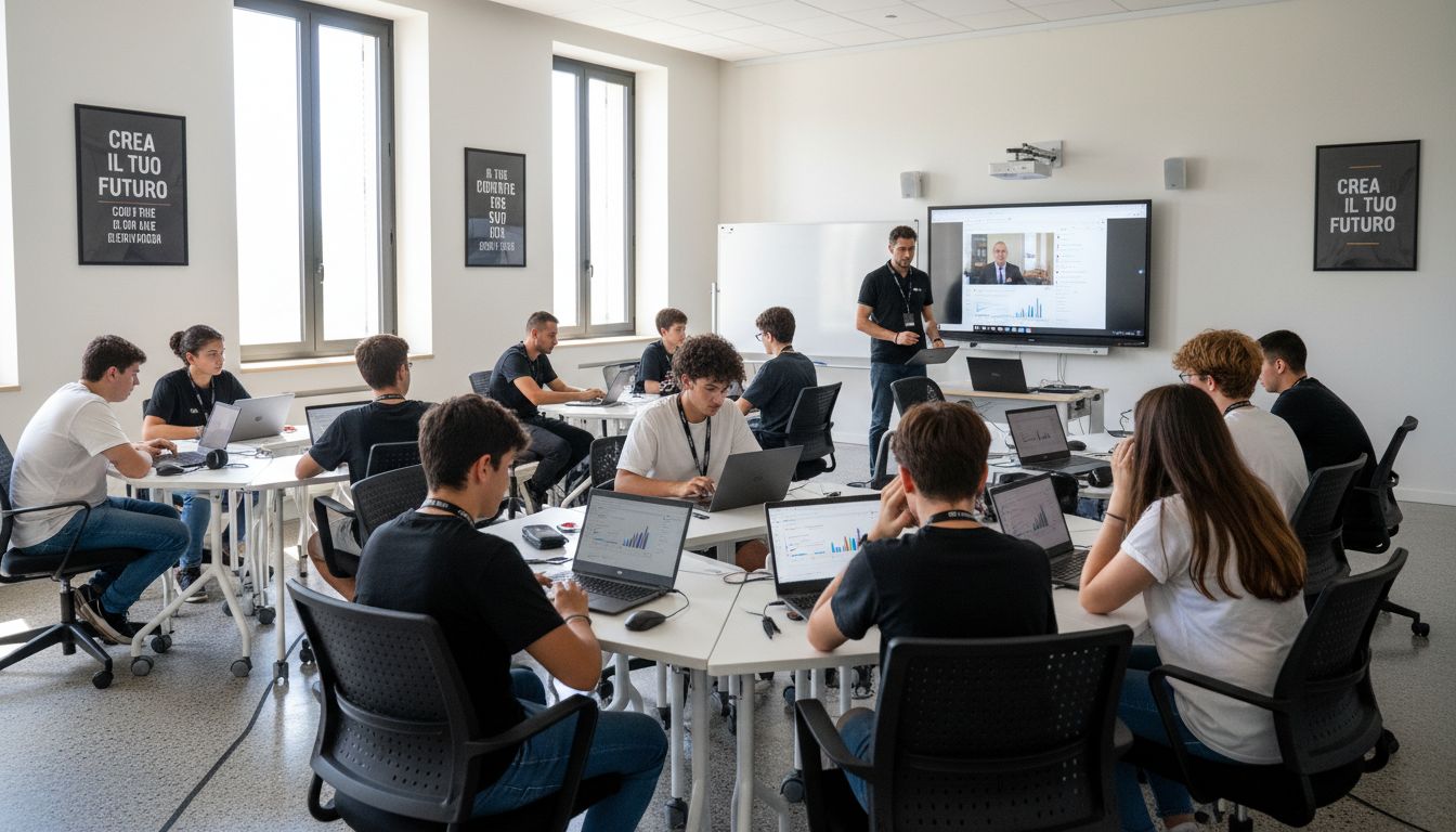 classe digitale moderna