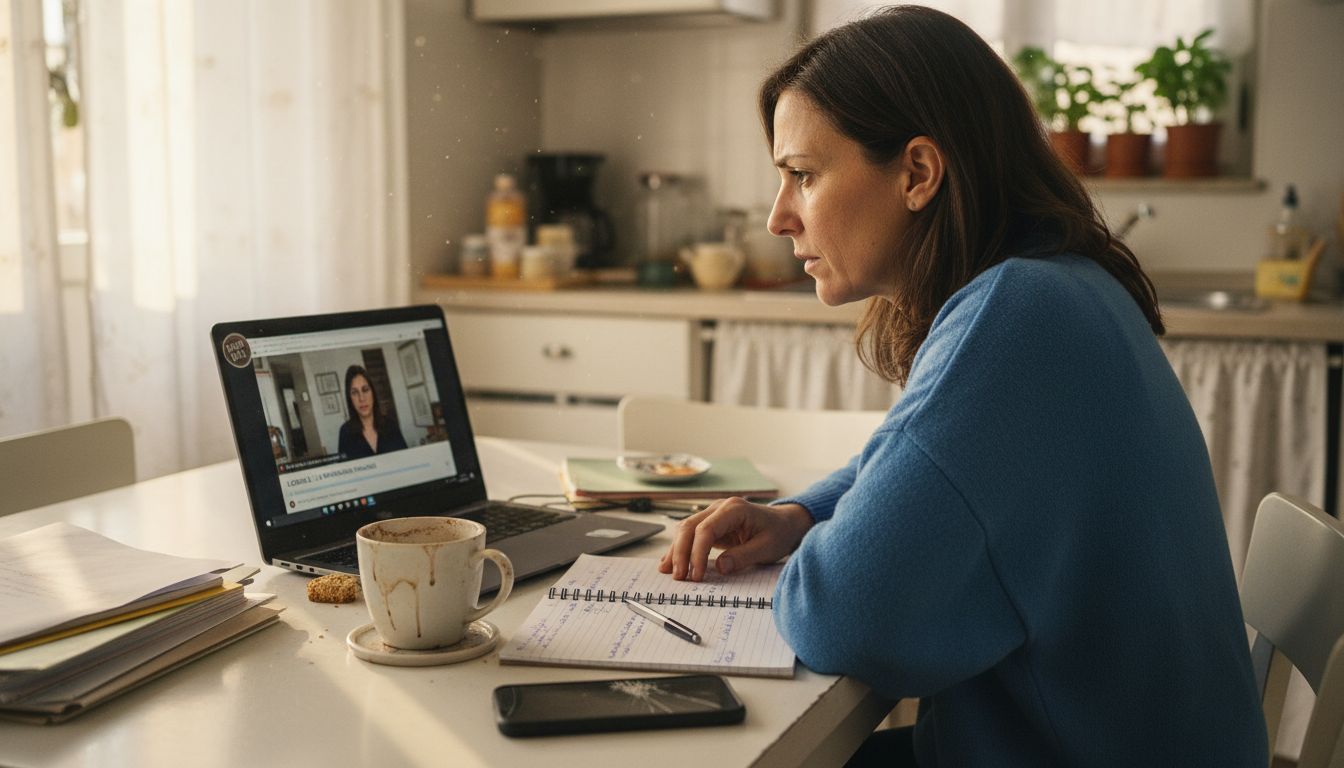Studiare da adulti online, comodamente seduti al tavolo della cucina