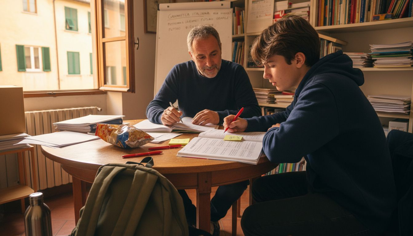 Un tutor che segue personalmente lo studente