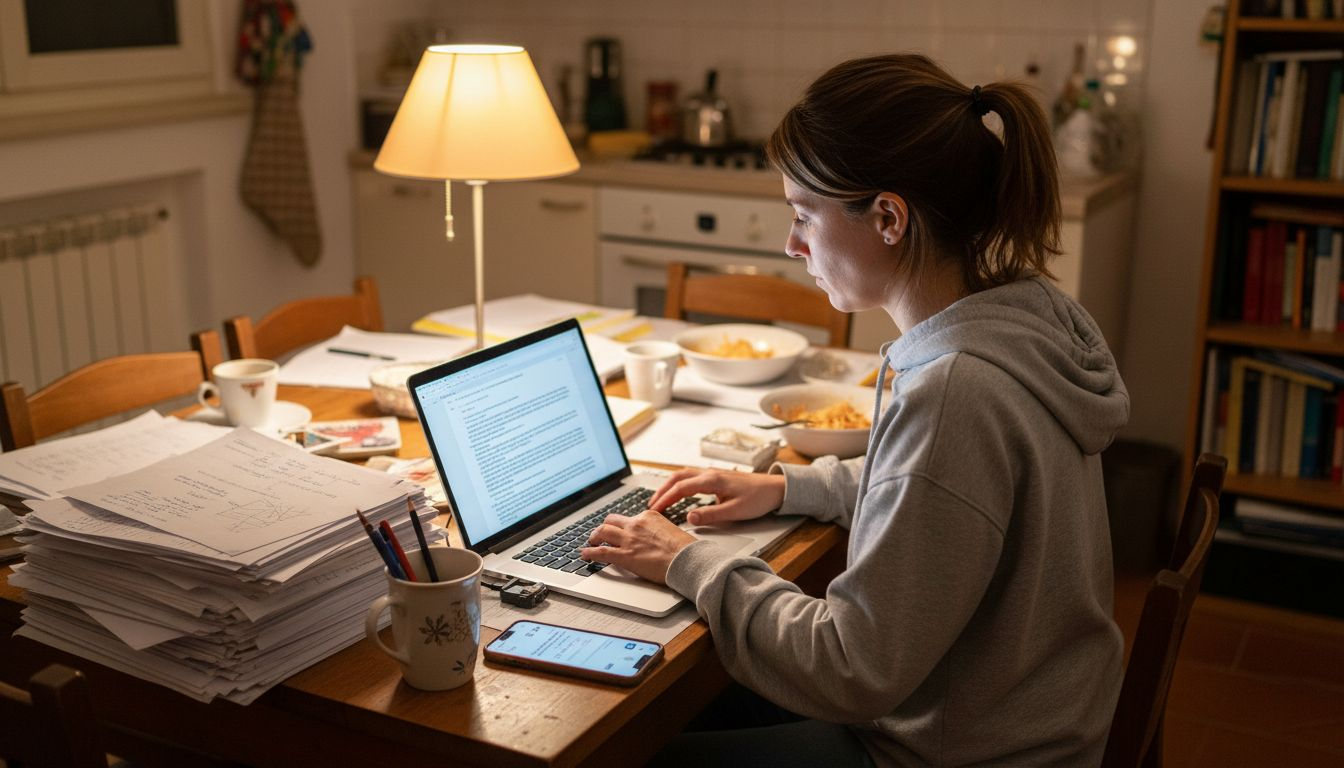 Tutor online che offre un feedback personalizzato agli studenti