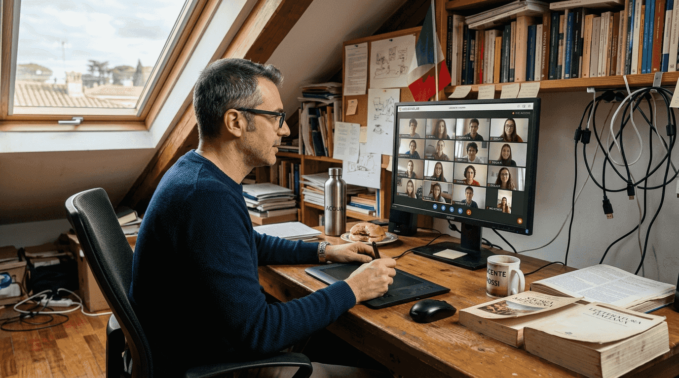 Insegno a distanza utilizzando le principali piattaforme digitali