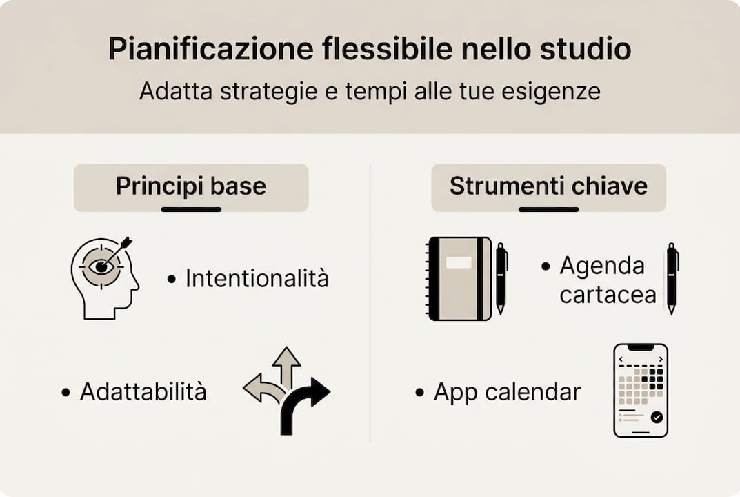 Infografica: come organizzare lo studio in modo flessibile