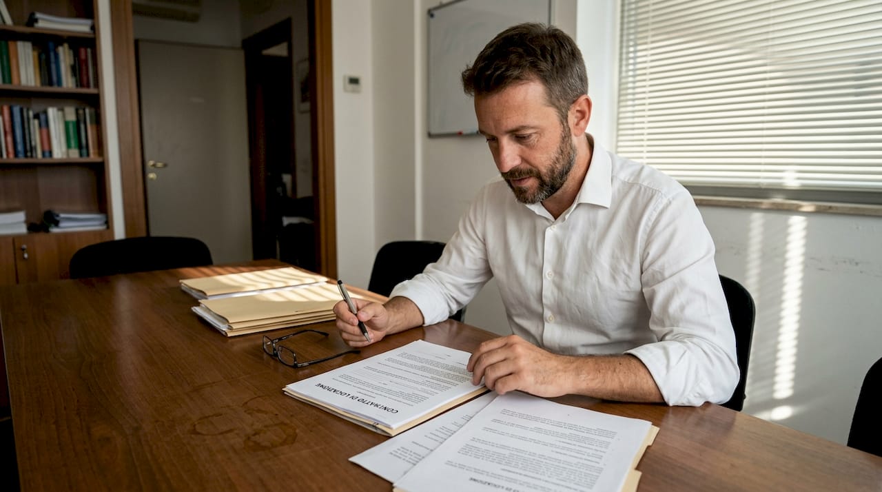 Analisi professionale della documentazione relativa al contratto di locazione