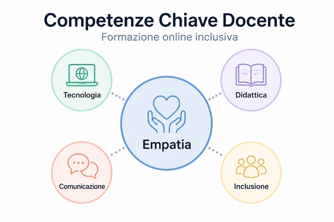 Mappa delle competenze fondamentali per l’insegnamento online
