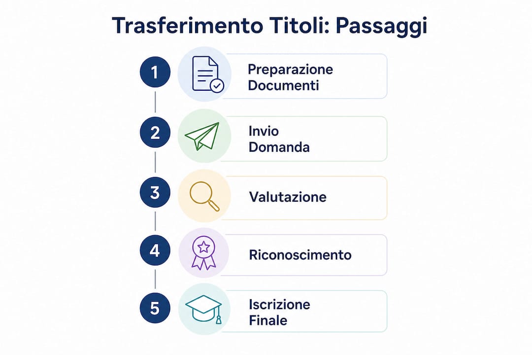 Infografica: come richiedere il riconoscimento dei titoli di studio