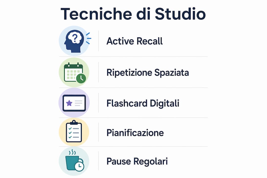 Scopri le strategie più efficaci per studiare al meglio con questa infografica.