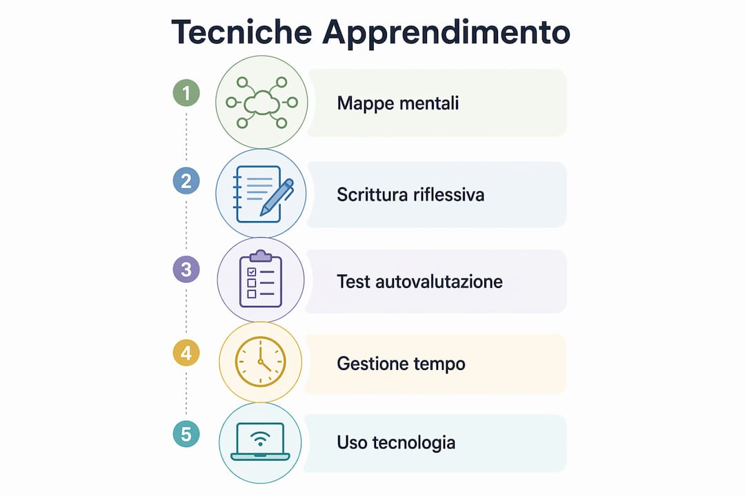 Infografica: le strategie più efficaci per imparare in modo autonomo