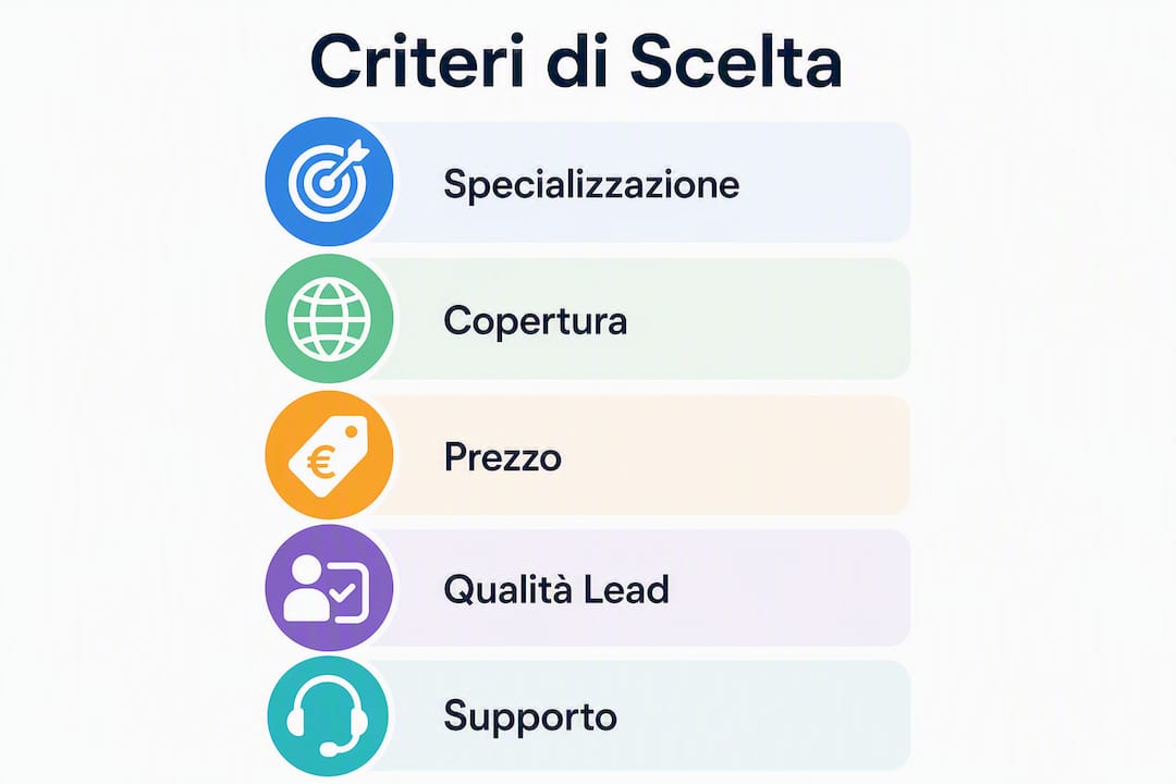 Guida visiva ai fattori chiave per scegliere la piattaforma di noleggio più adatta