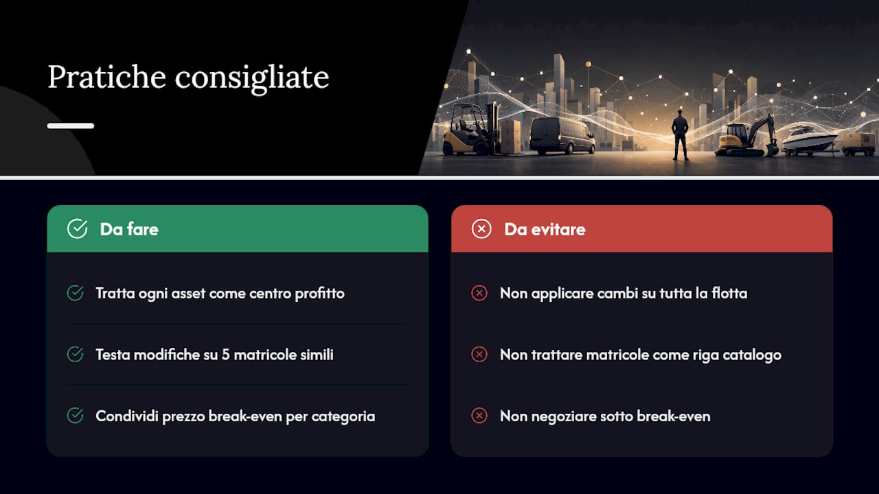 Cosa dice l'esperienza di Noleggioqui su questi calcoli — overview diagram