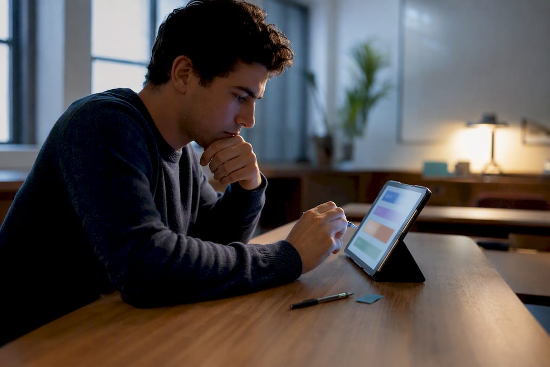 Lo studente controlla il feedback dell’intelligenza artificiale