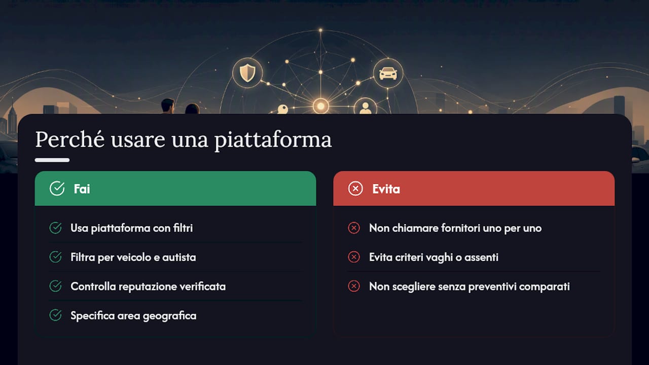 Perché affidarsi a una piattaforma specializzata per la ricerca — overview diagram