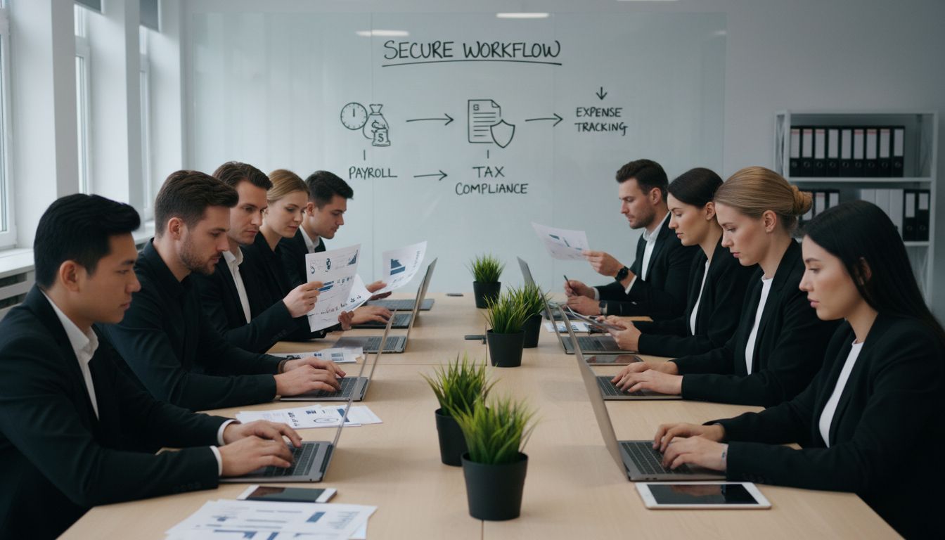 outsourced finance teamwork