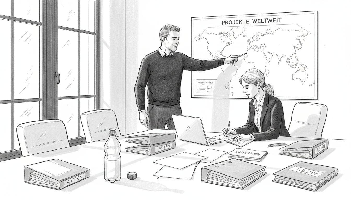 Das Projektteam prüft derzeit die Strategie für Nearshoring und bewertet die wichtigsten Handlungsfelder.