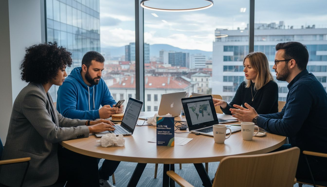 Team coordinating process changes implementation