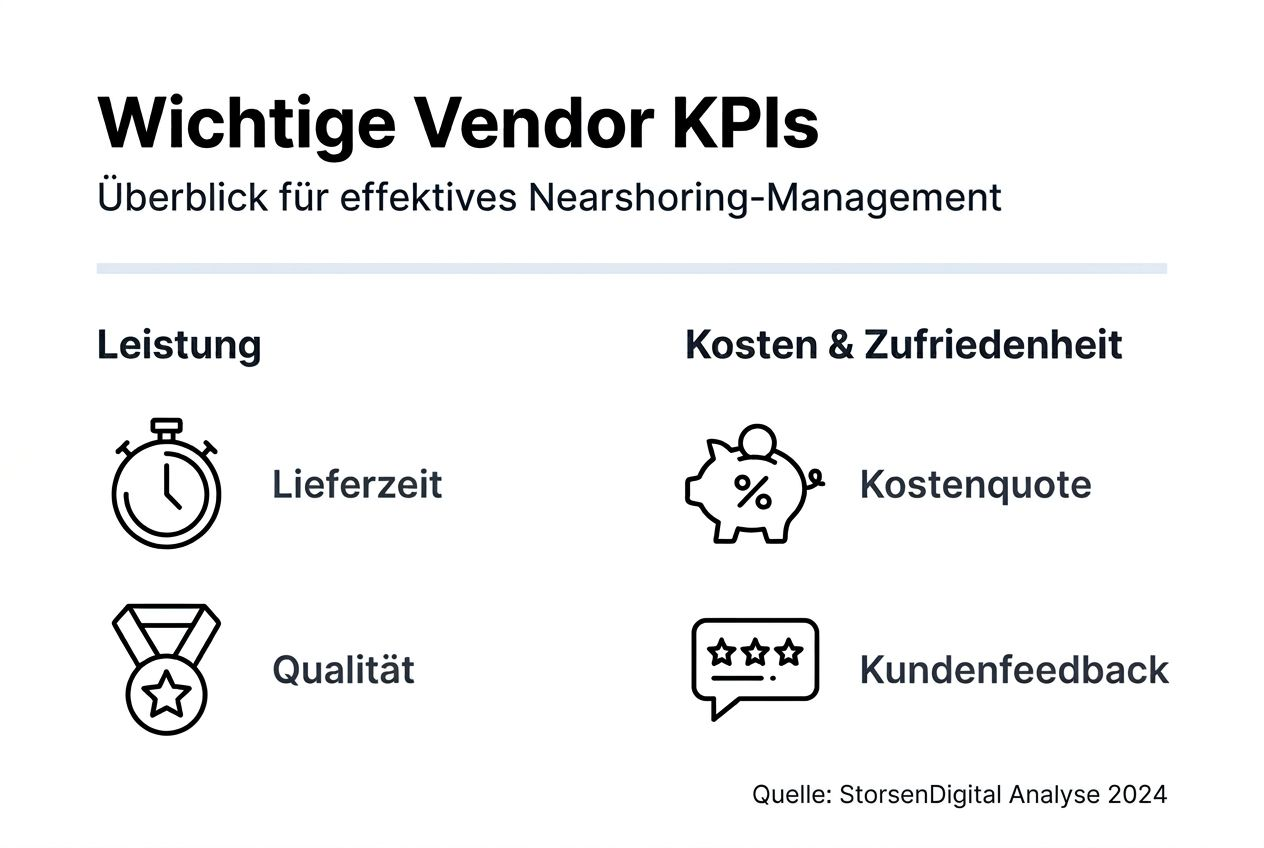 Infografik: Die wichtigsten Kennzahlen für ein erfolgreiches Lieferantenmanagement