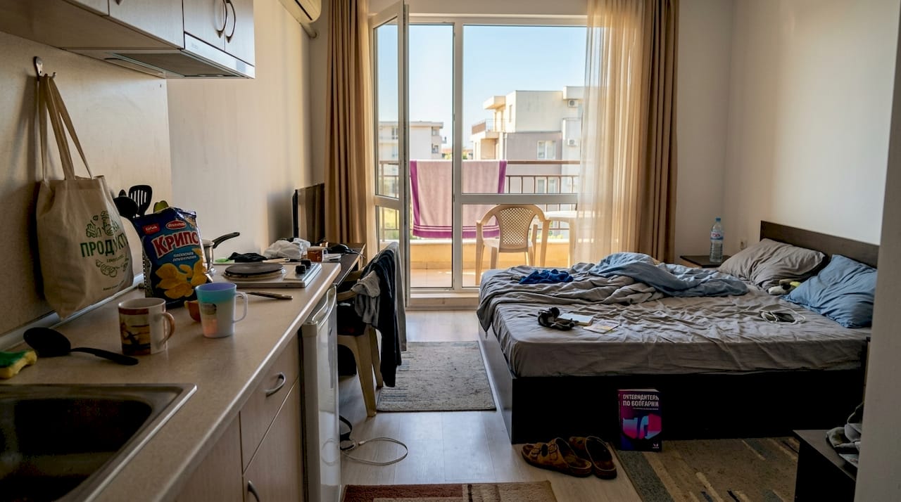 Дизайн студии у моря в Болгарии