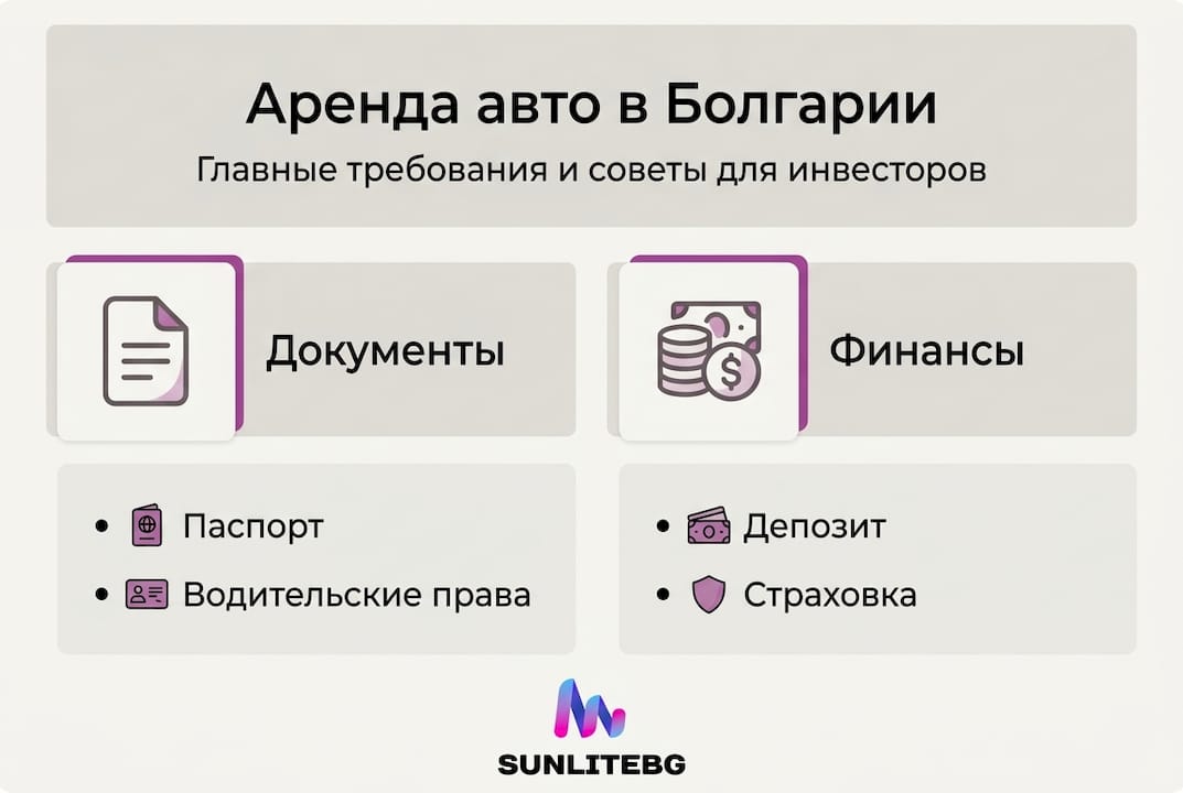 Инфографика: что важно знать перед арендой автомобиля