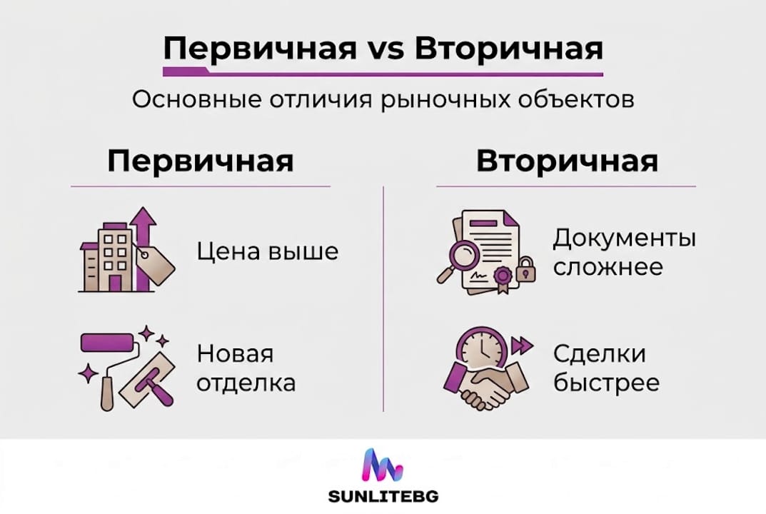 Инфографика: плюсы и минусы новостроек и вторичного жилья