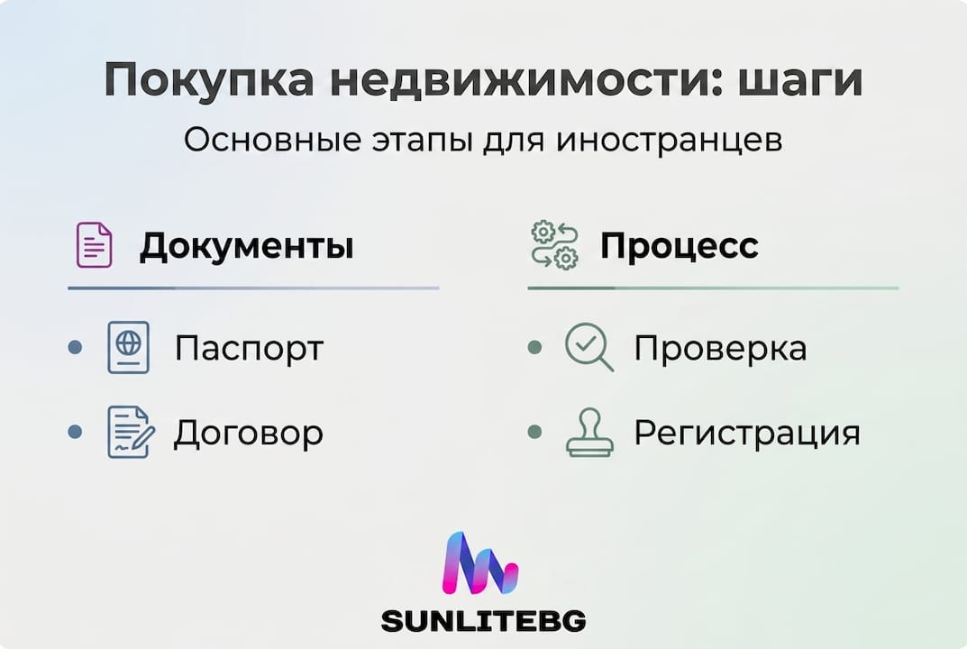 Инфографика: шаги на пути к покупке собственной недвижимости