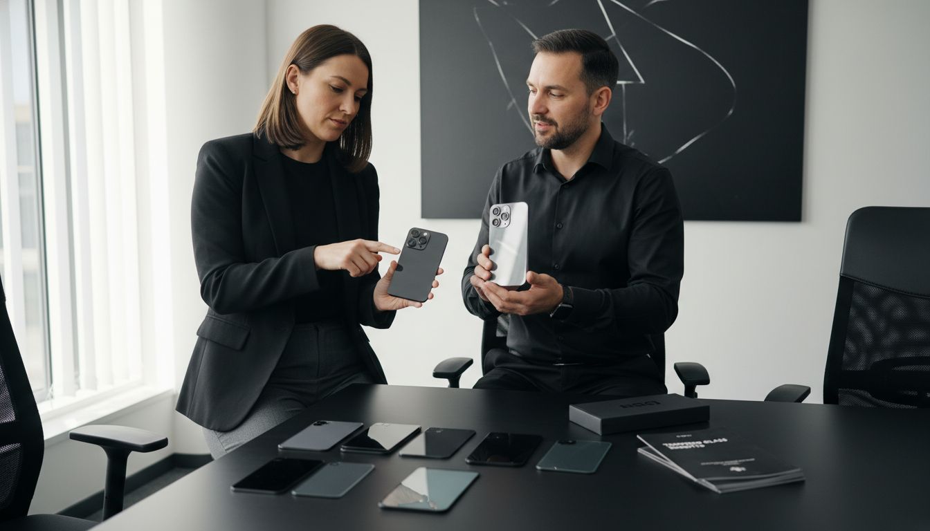 matte tempered protector