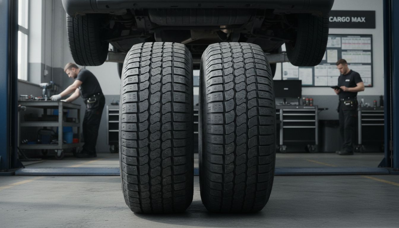 pakettiauton rengastyypit vertailu