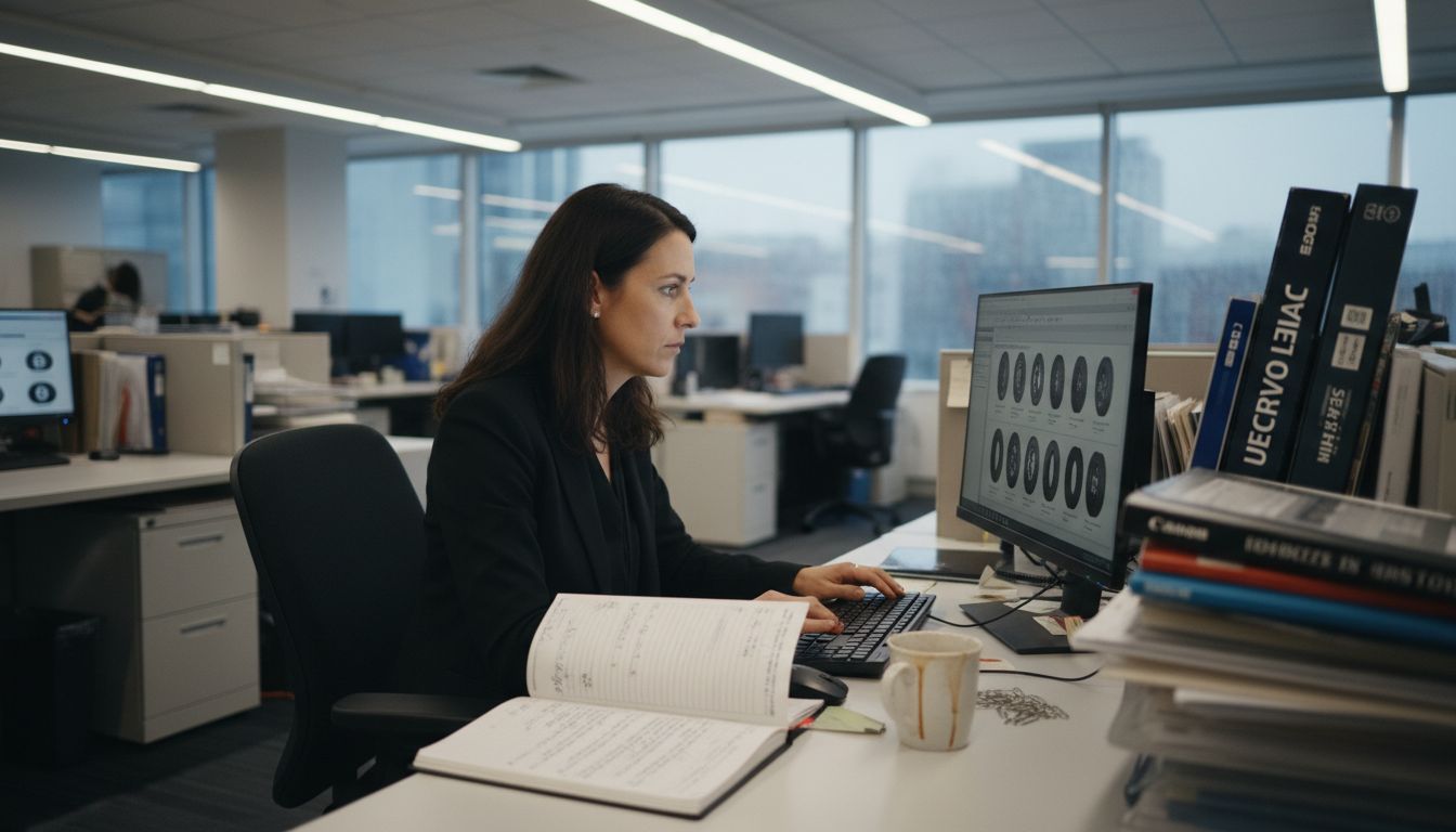 Coordinator researching tires for fleet vehicles