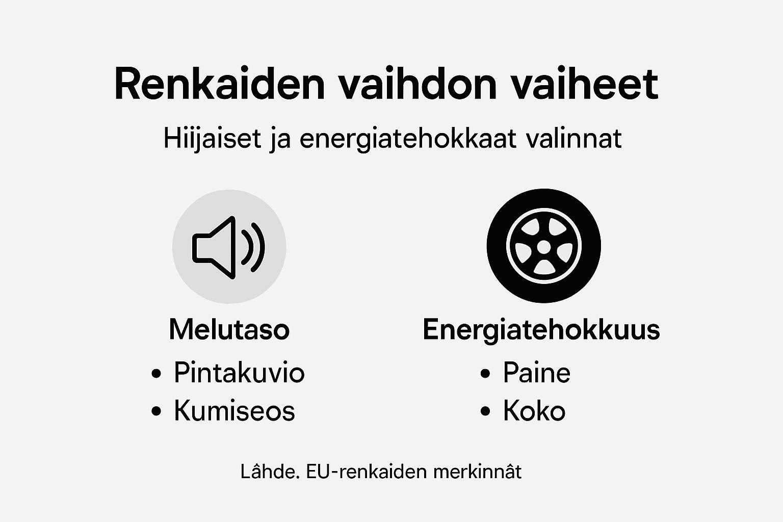 Infograafi: Kuka huolehtii leasingauton renkaiden vaihdosta?