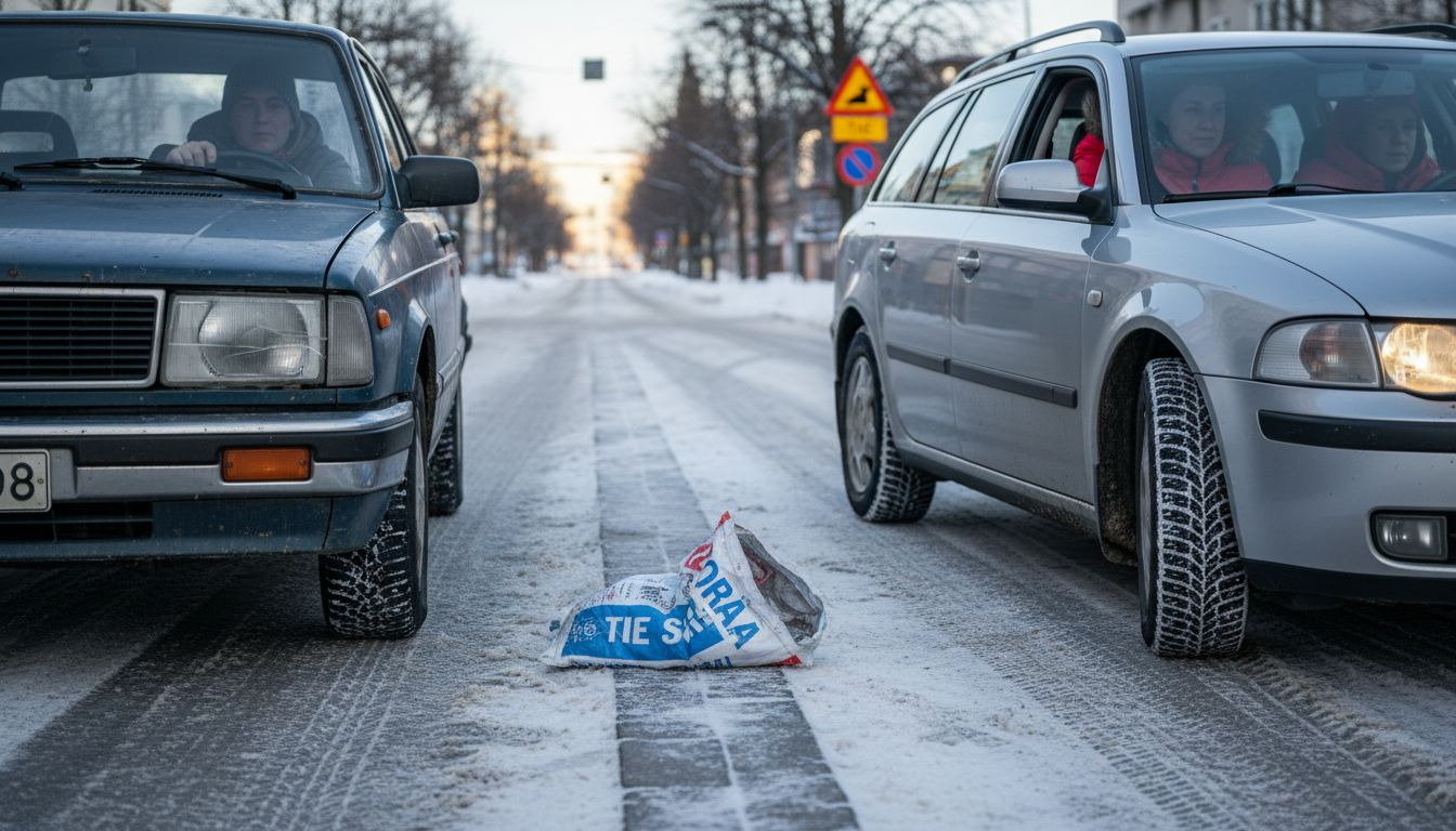 Talvirenkaiden jarrutusmatkojen vertailu – kuinka eri renkaat pärjäävät liukkaalla?