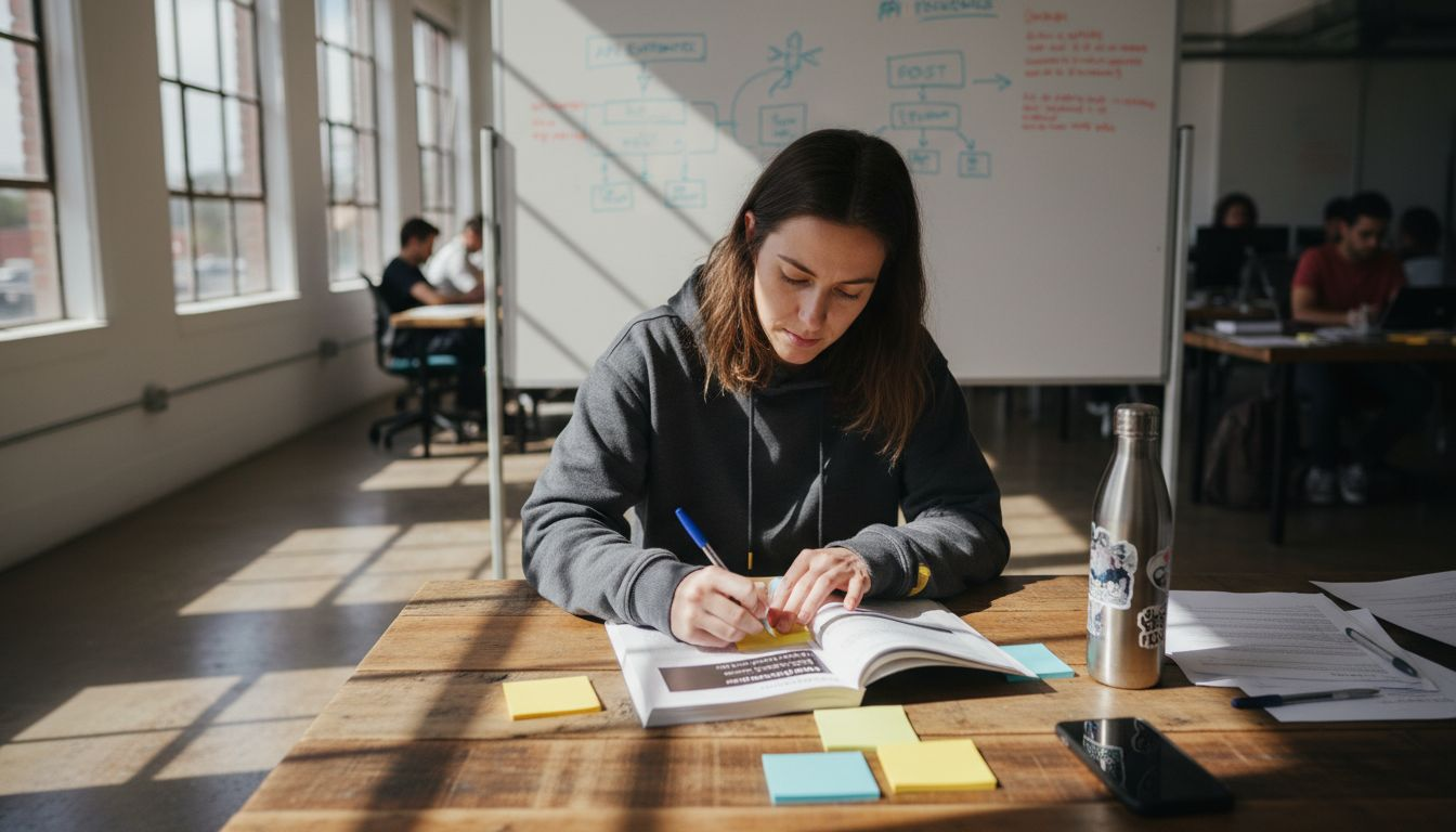 Engineer marking API HTTP methods guide