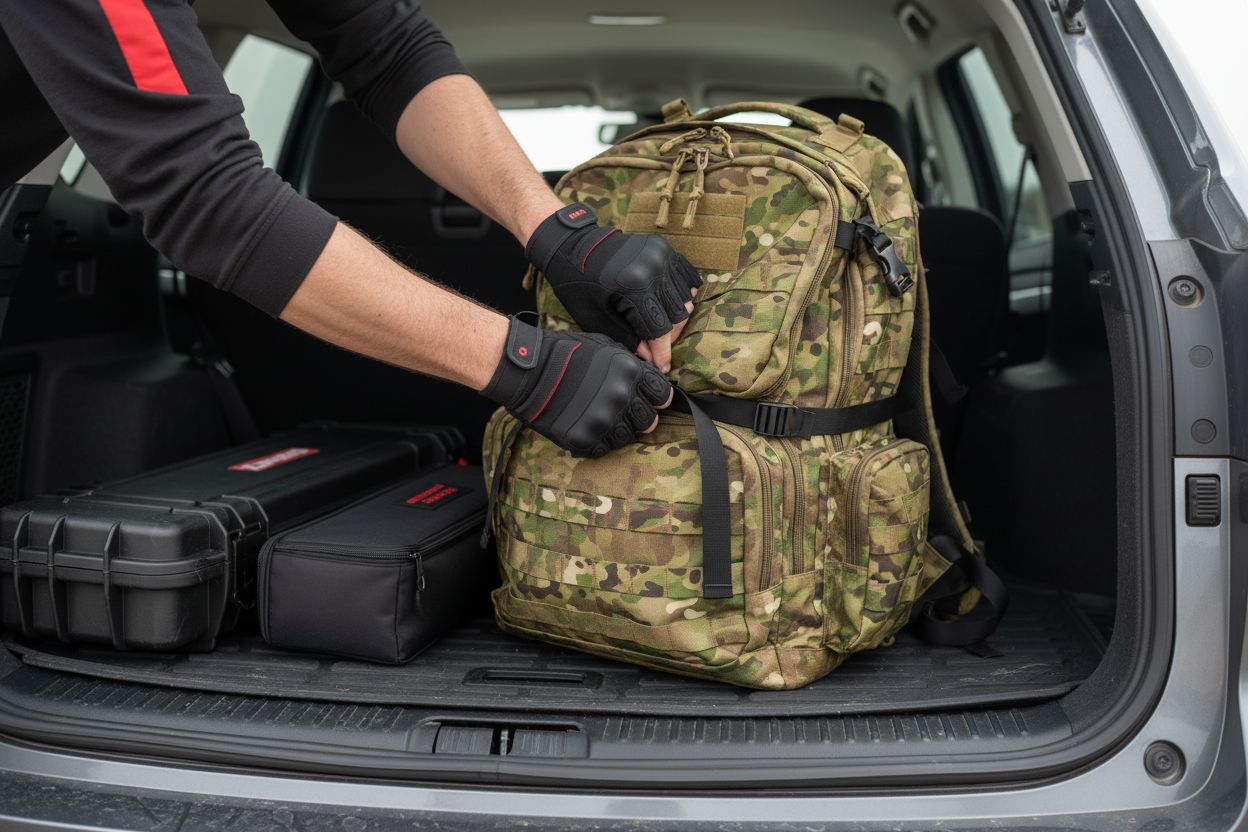 sac transport airsoft voiture