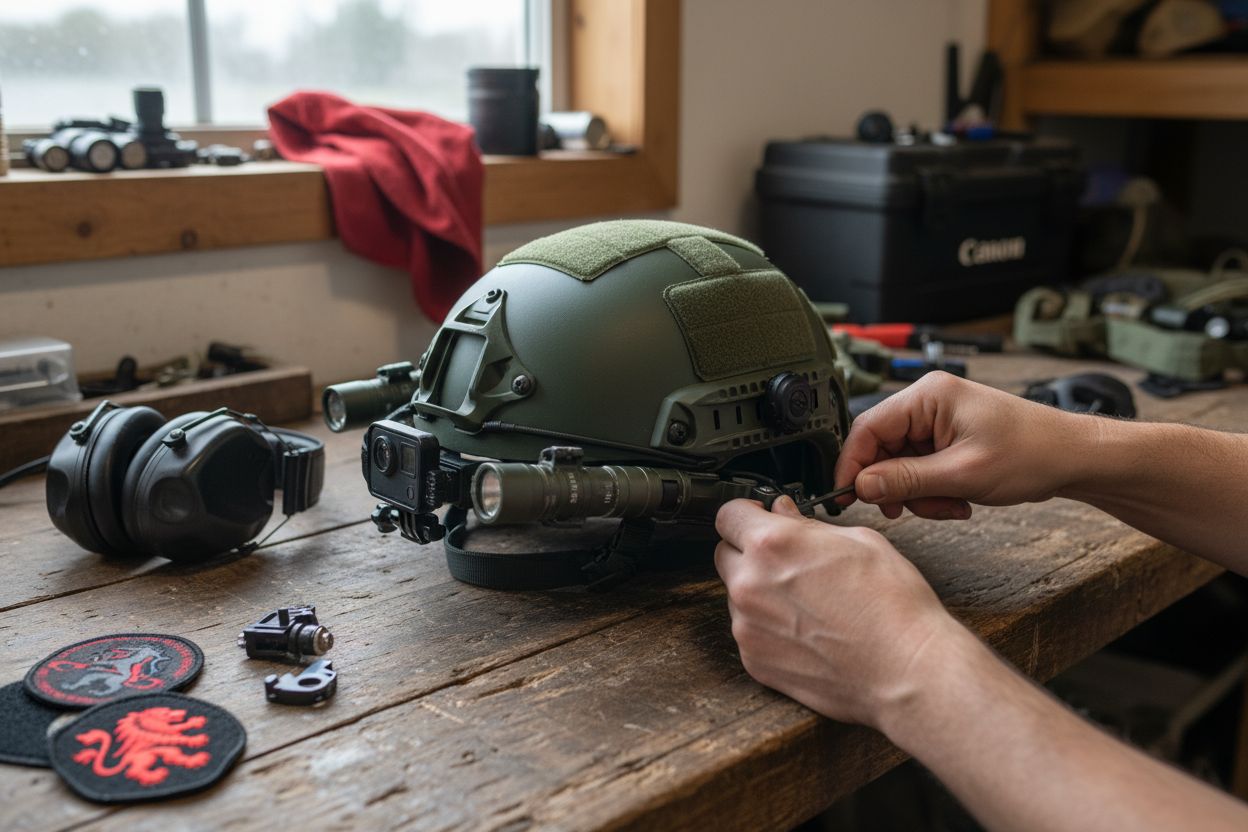 modularité casque airsoft