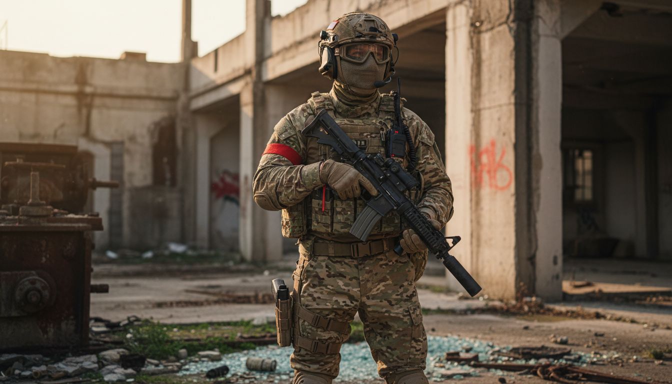 tenue airsoft complète