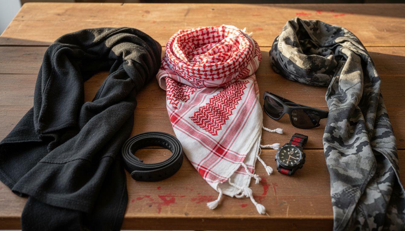 shemagh keffieh foulard tactique